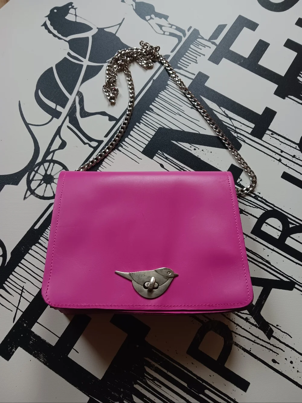 KATERINA NYC fuchsia Crossbody Bag